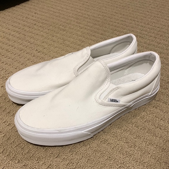 Vans Shoes - Vans, size 9, worn once, slip ons
